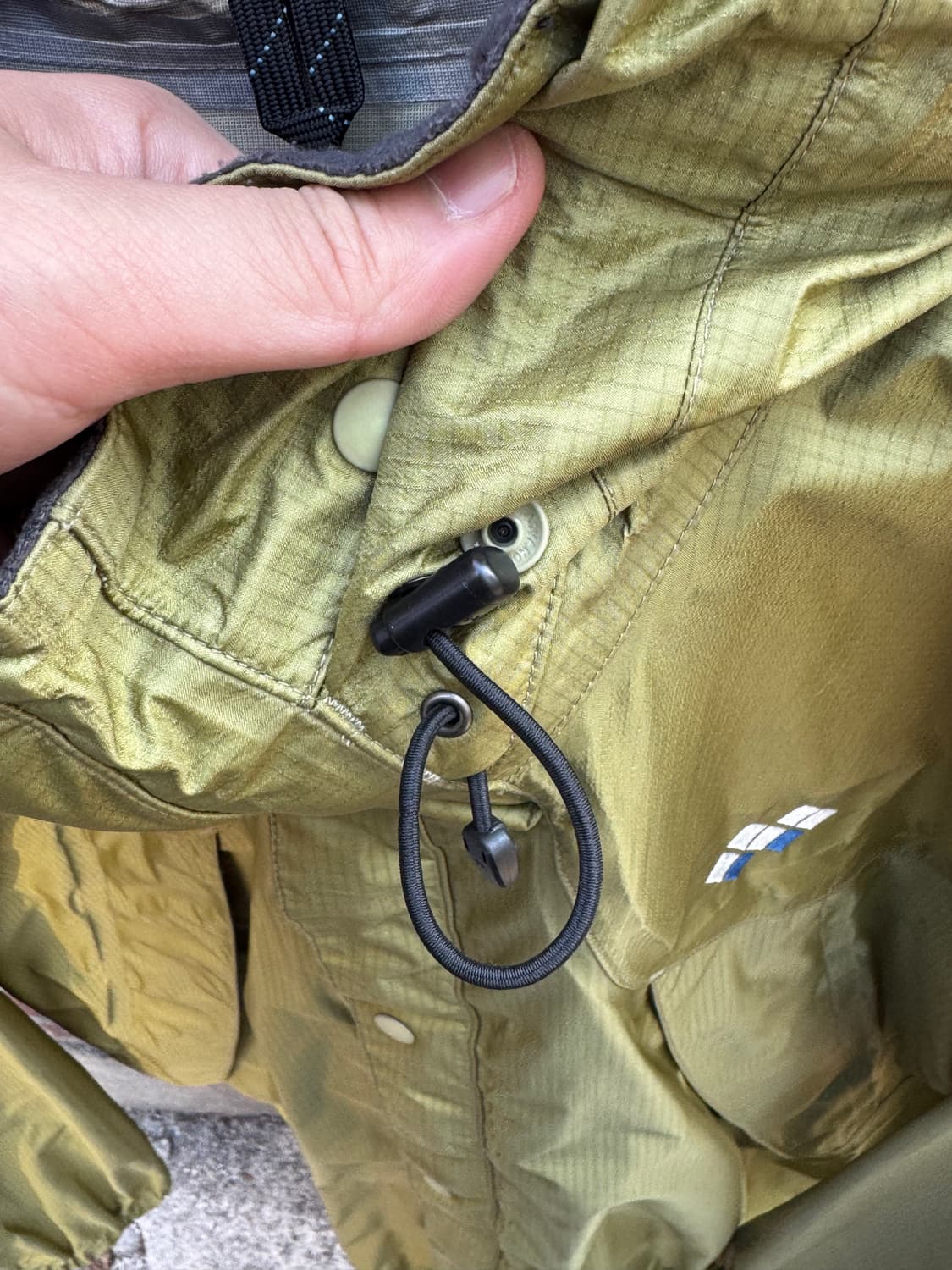 몽벨 재팬 고어텍스 윈드브레이커 자켓  상품이미지5