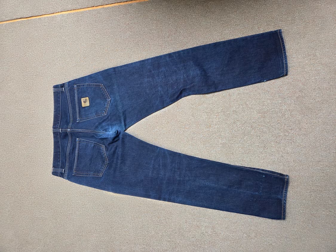 칼하트 셀비지데님 청바지 버튼플라이 32×32 상품이미지4