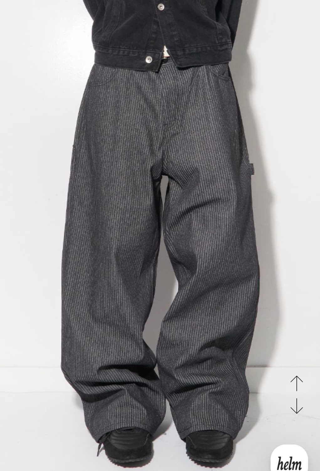 헬름 스트라이프 팬츠 상품이미지1