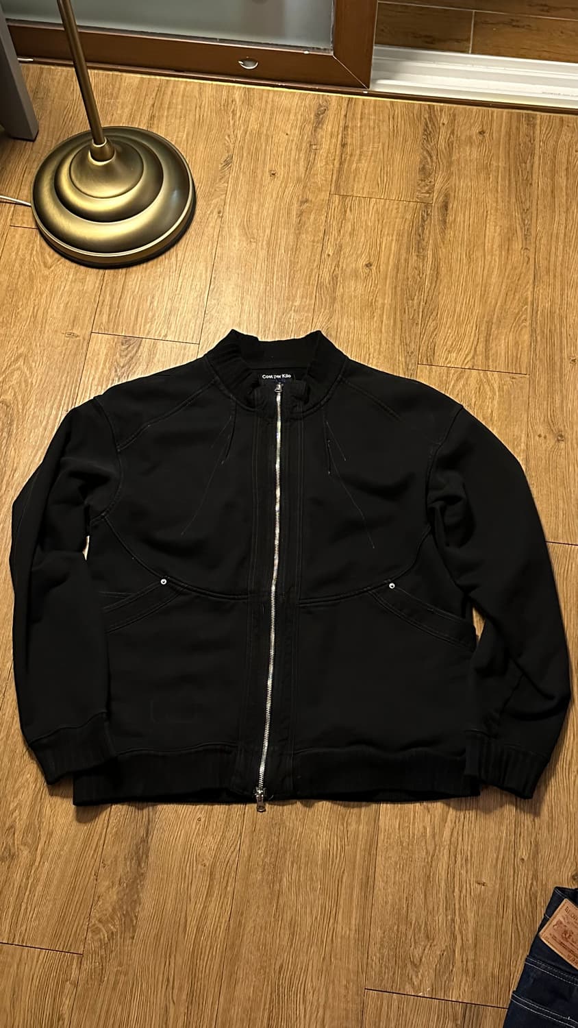 코스트퍼킬로 오버다이드 집업 자켓 블랙 xl 상품이미지1