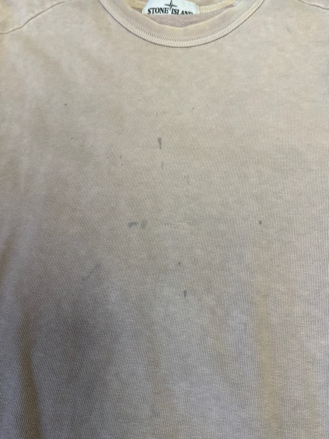 [L]스톤아일랜드 베이지 크루넥 맨투맨 상품이미지5