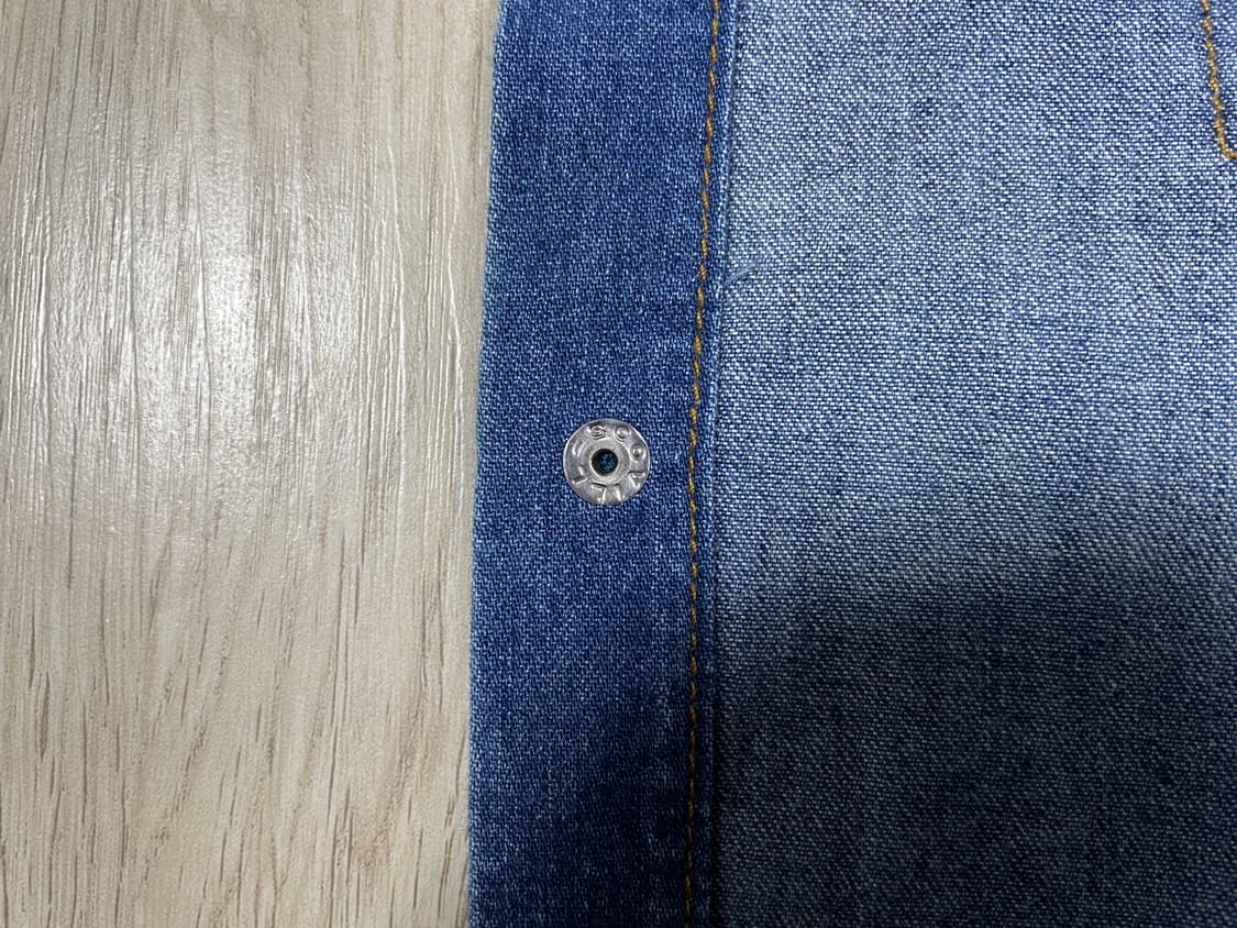 95~100) 60's 복각 랭글러 재팬 데님 웨스턴셔츠(데드스탁) 상품이미지7