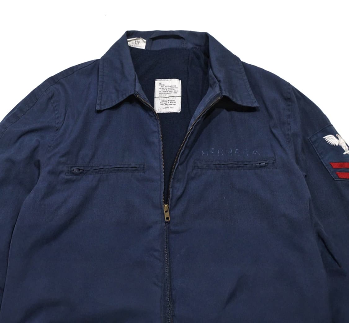 미해군 덱 유틸리티 자켓 80s 42R (100~105) 덱자켓 상품이미지3