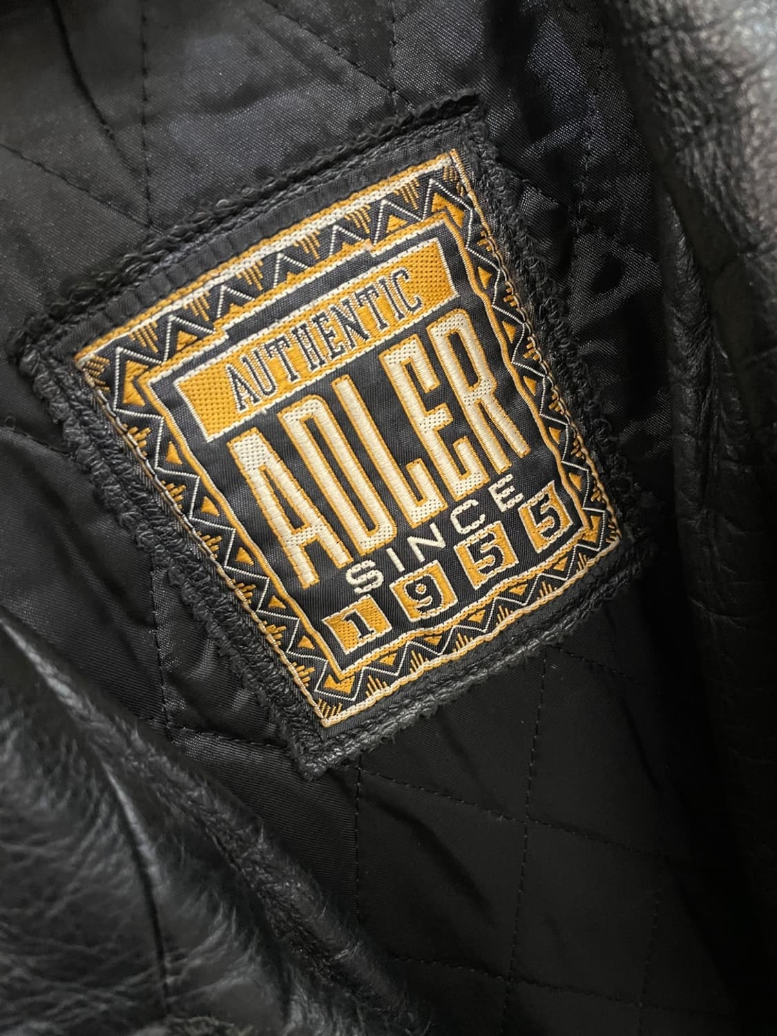 90s 아들러 소가죽 자켓  상품이미지6