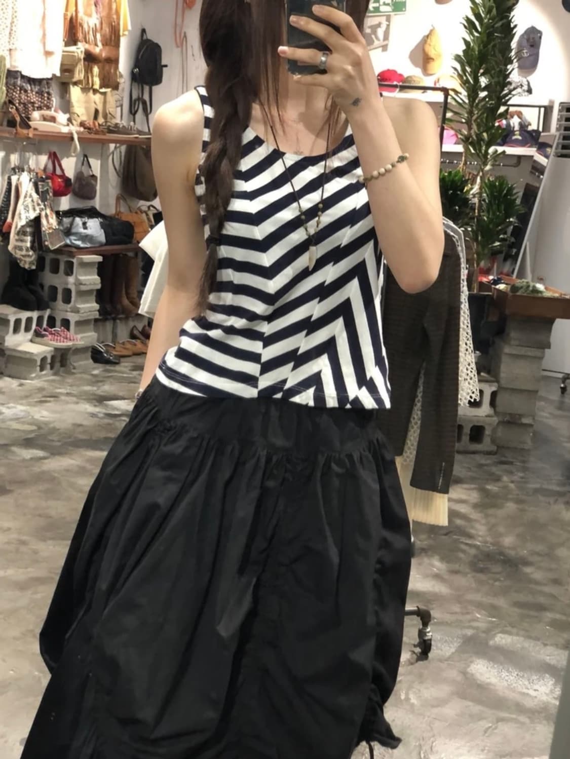 [2760]Paul smith black white sleeveless 상품이미지2