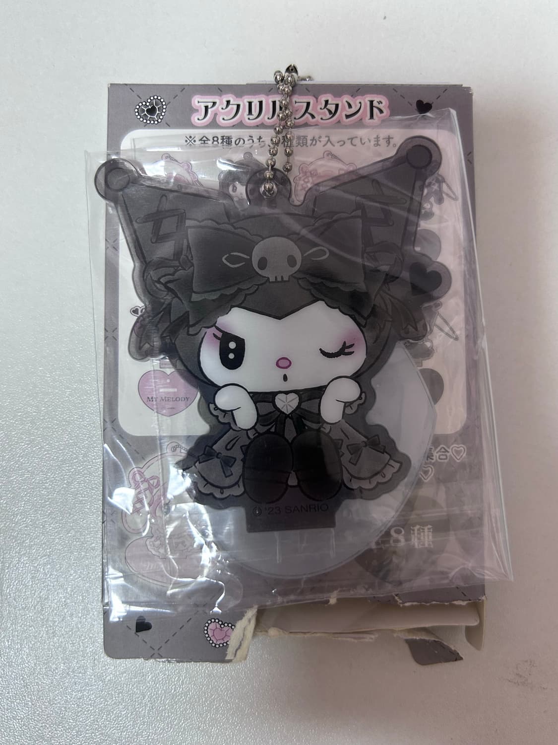 산리오 쿠로미 메로쿠로 시리즈 아크릴 스탠드 키링 상품이미지1