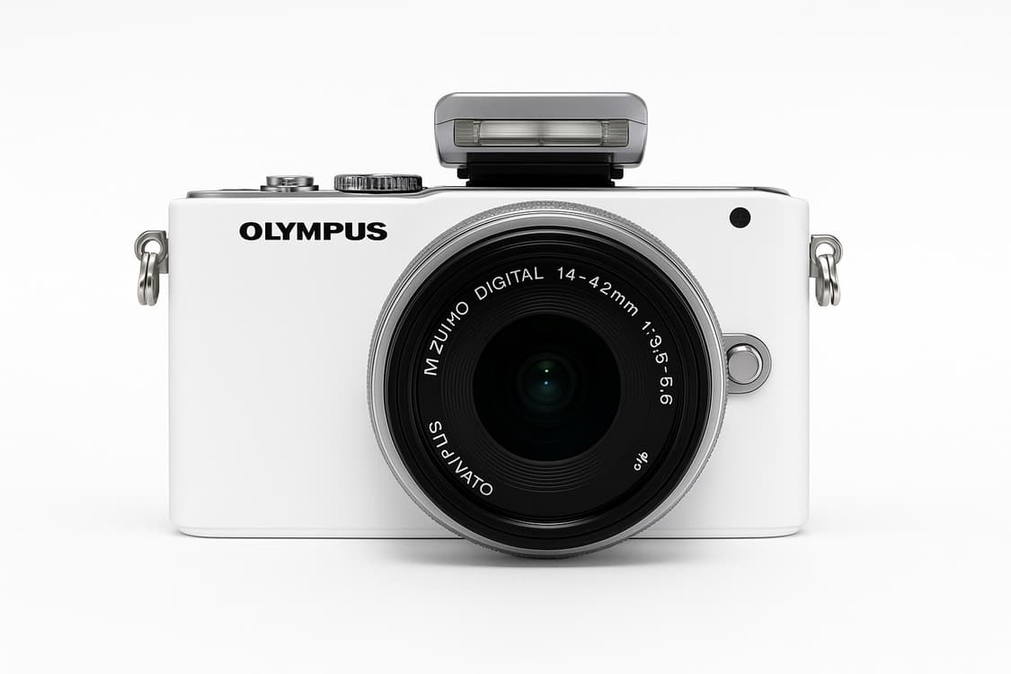 희귀 화이트] Olympus PEN Lite E-PL3 미러리스 카메라 상품이미지2