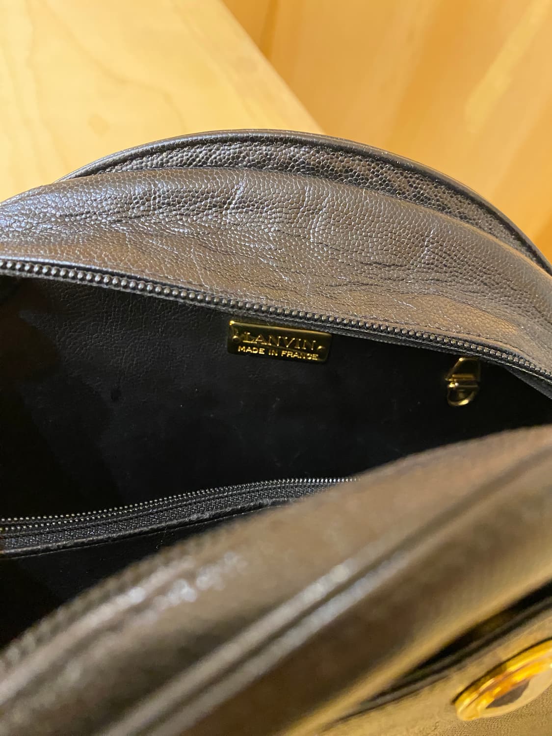 LANVIN half moon bag 랑방 하프문 숄더백 상품이미지4