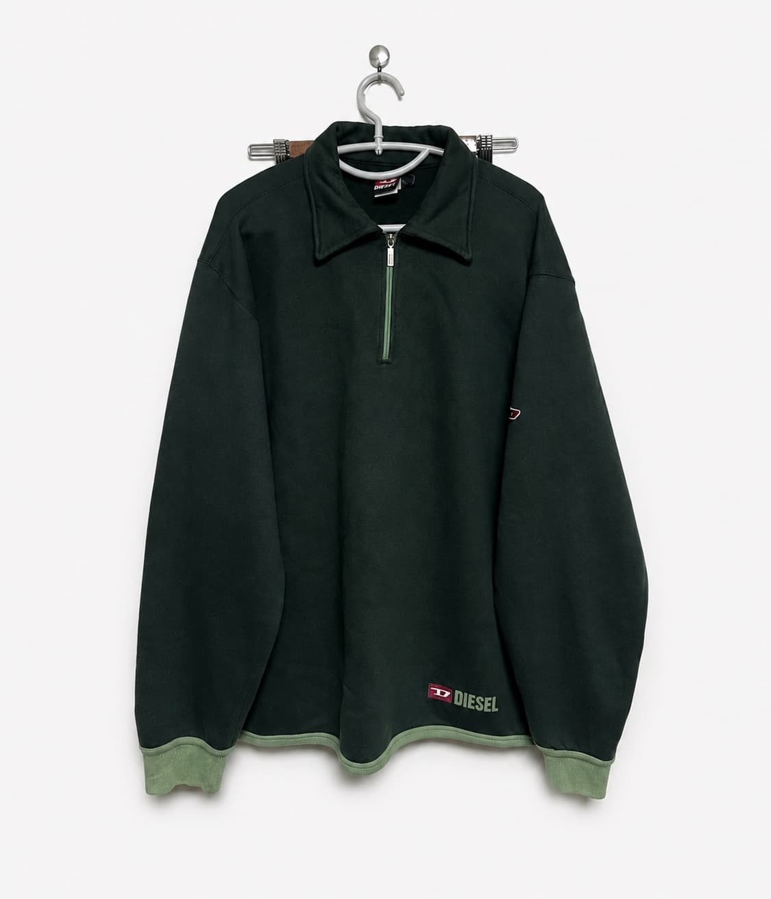 Diesel high neck sweatshirt (L 사이즈) 상품이미지1
