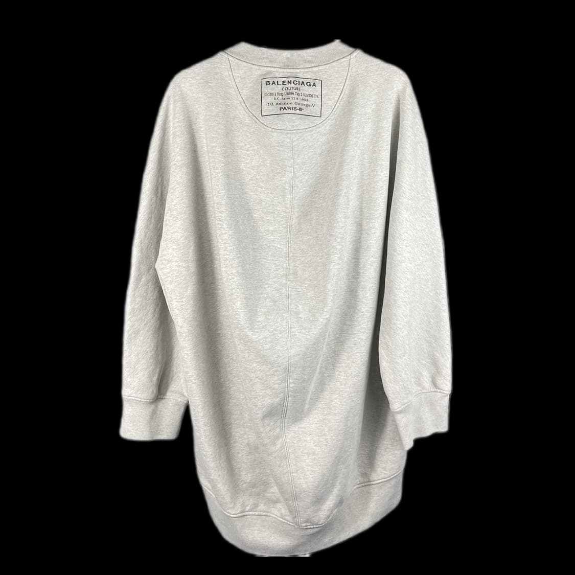 [M] 발렌시아가 오버사이즈 로고 스웻셔츠 맨투맨 상품이미지1