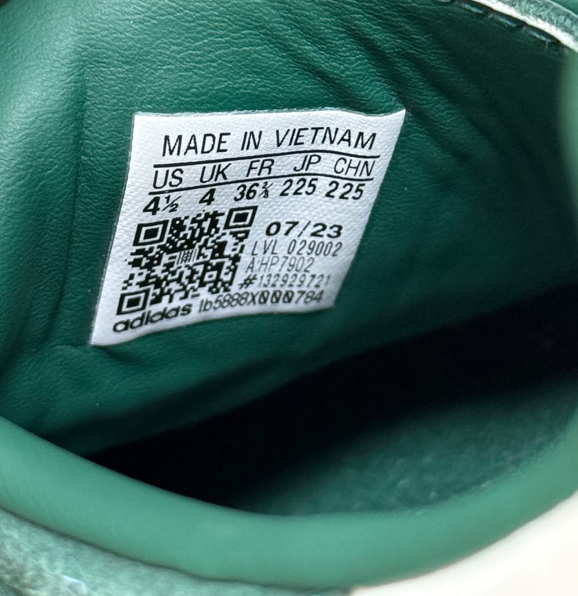 아디다스 삼바 OG 컬리지에이트 그린 상품이미지5