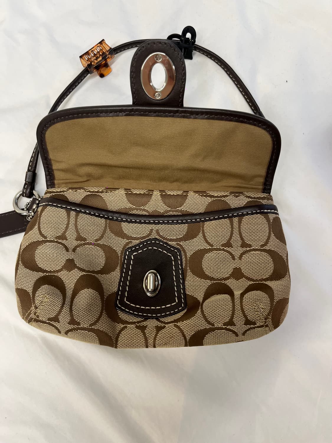 Coach Brown Mini Wallet 상품이미지7