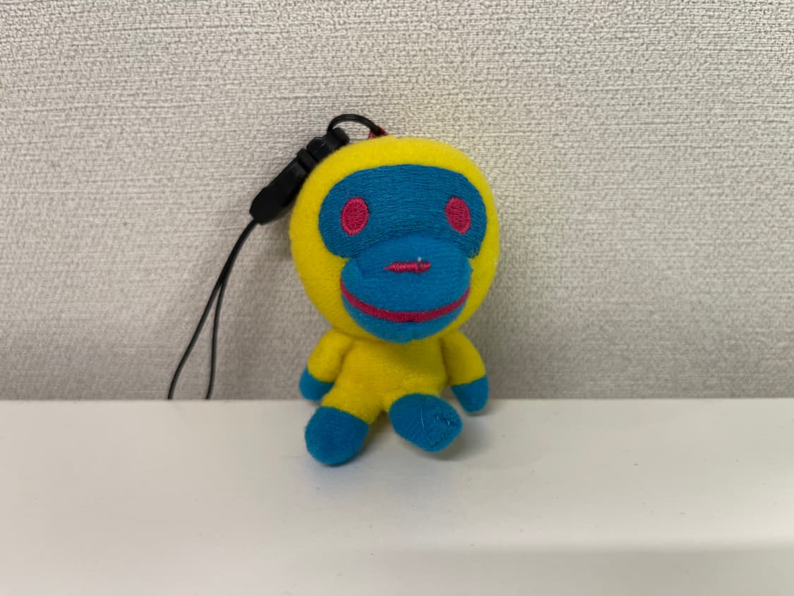 베이프 베이비 마일로 플러쉬 돌 스트랩 키링 세트 상품이미지7