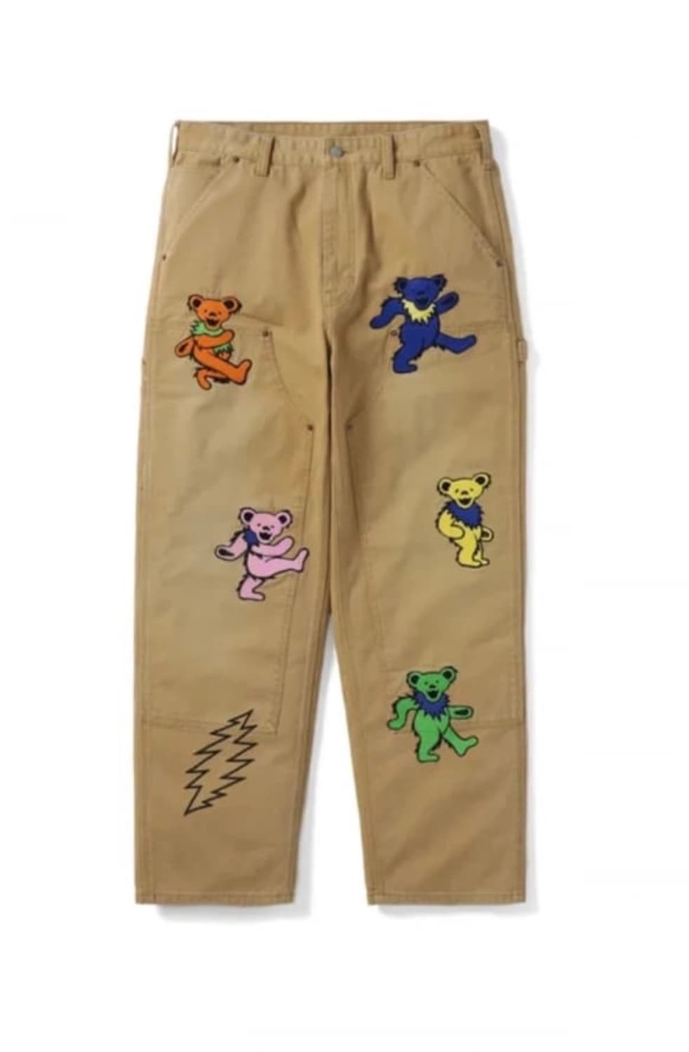 [XL]디스이즈네버댓x그레이트풀데드 카펜터팬츠 탄컬러 상품이미지1