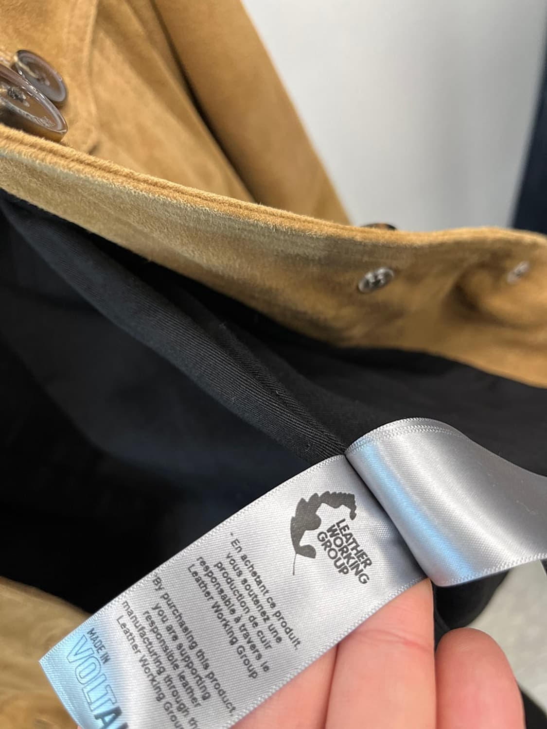 여) 쟈딕앤볼테르 리얼가죽 스웨이드 코트  상품이미지4