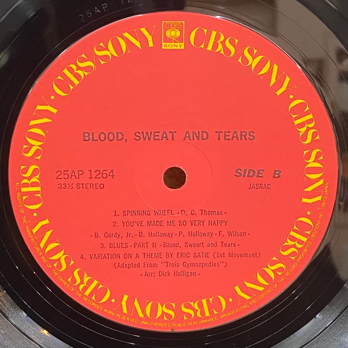 (LP) Blood, Sweat And Tears 상품이미지5