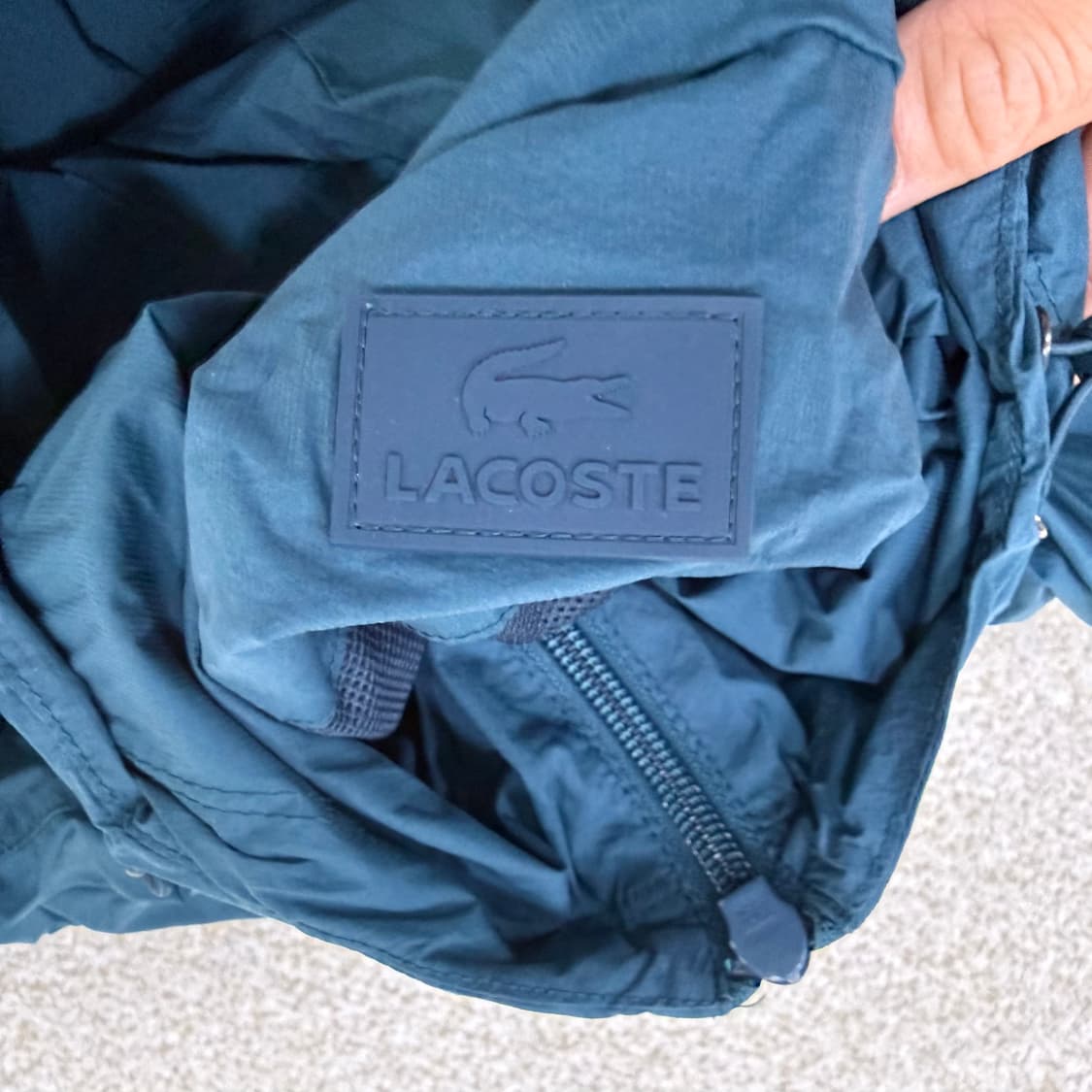 34 라코스테 여성 경량 후드 바람막이 0130T1 상품이미지3