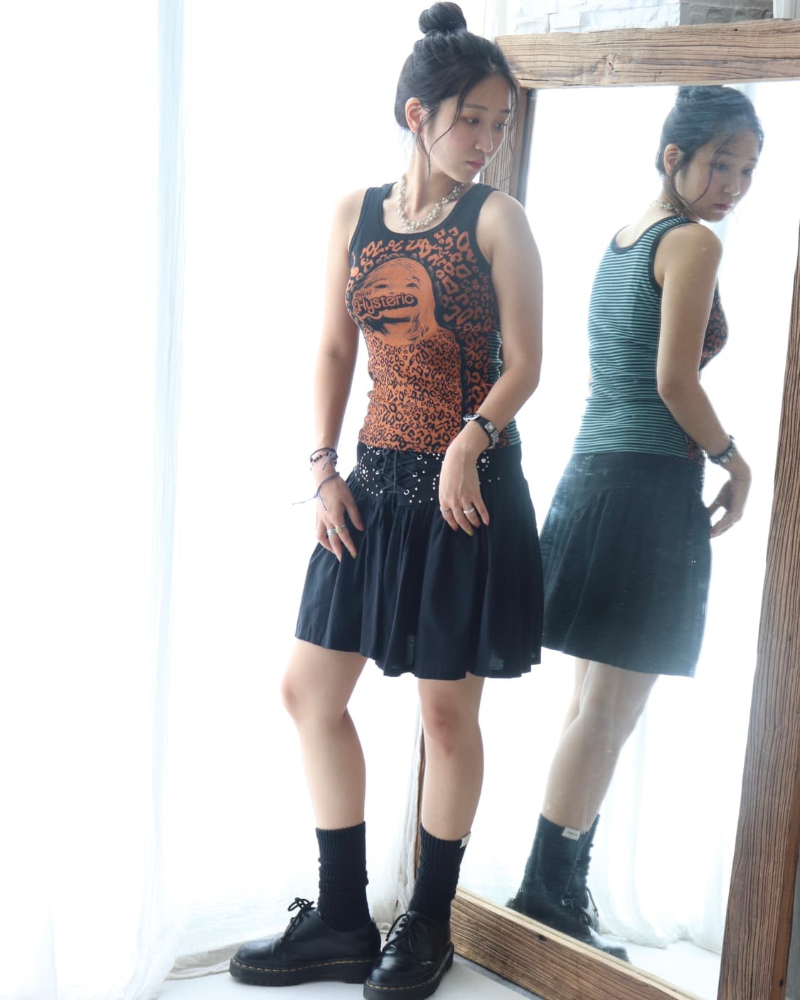 [Hysteric Mini] Orange Leopard Tank Top 상품이미지6