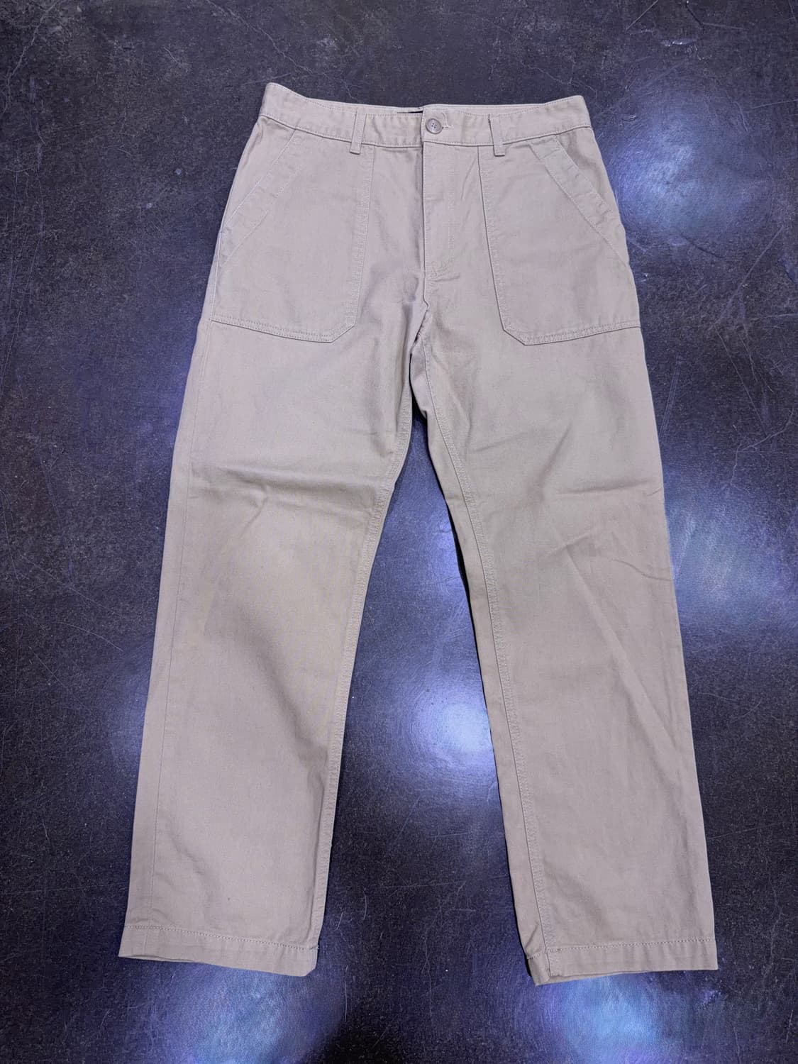 유니폼브릿지 퍼티그팬츠 베이지 L 상품이미지1