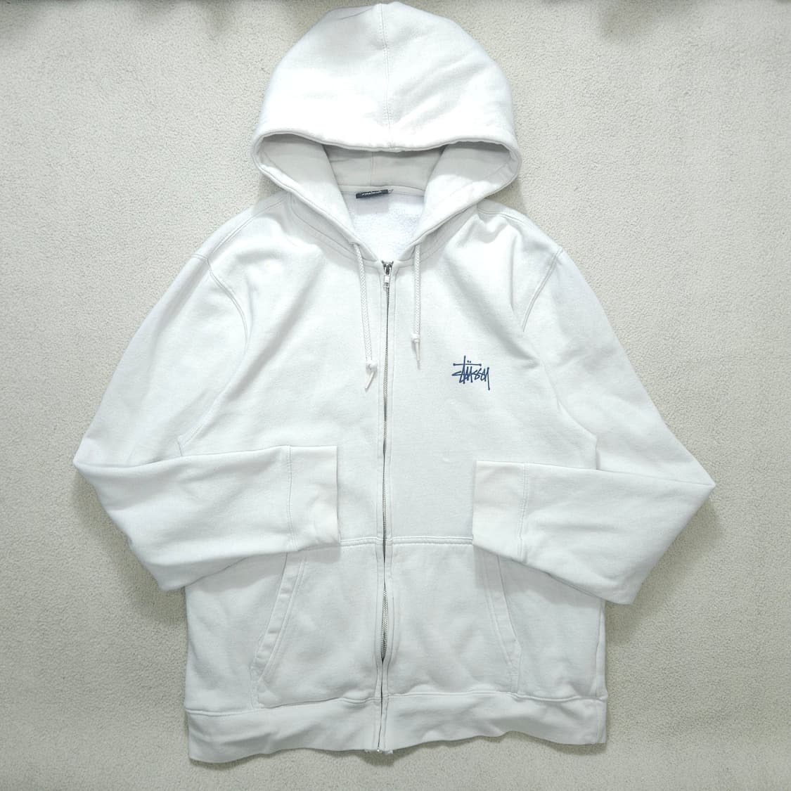 스투시 베이직 후드 집업 L 상품이미지2