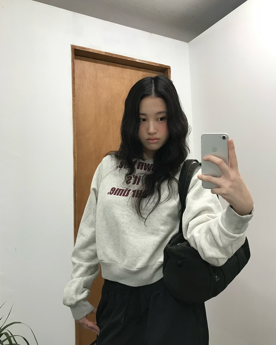빔즈보이 BEAMS BOY Message Crewneck 상품이미지1