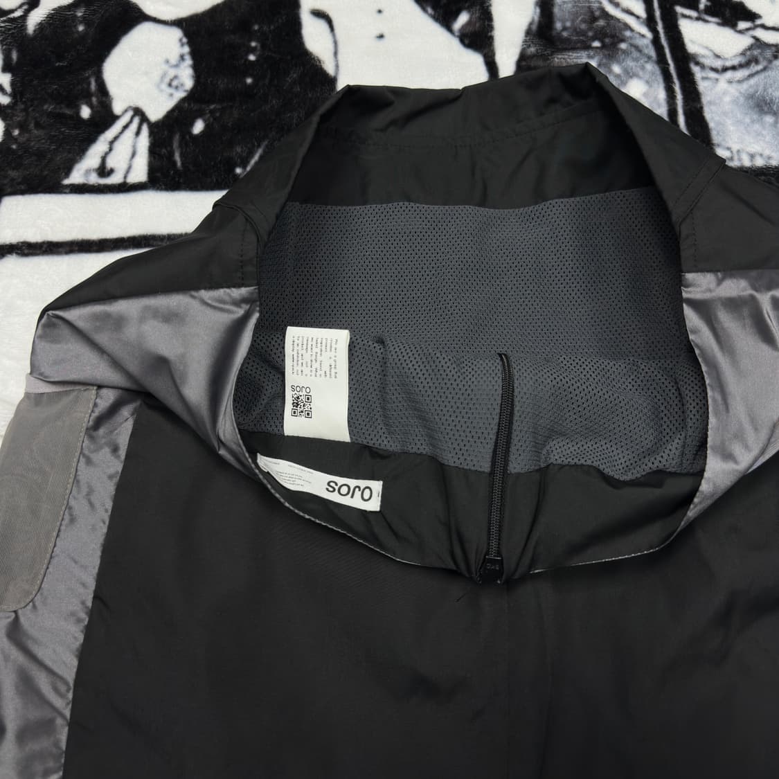 새상품)오호스 싸이메쉬 오버롤 스커트 상품이미지4