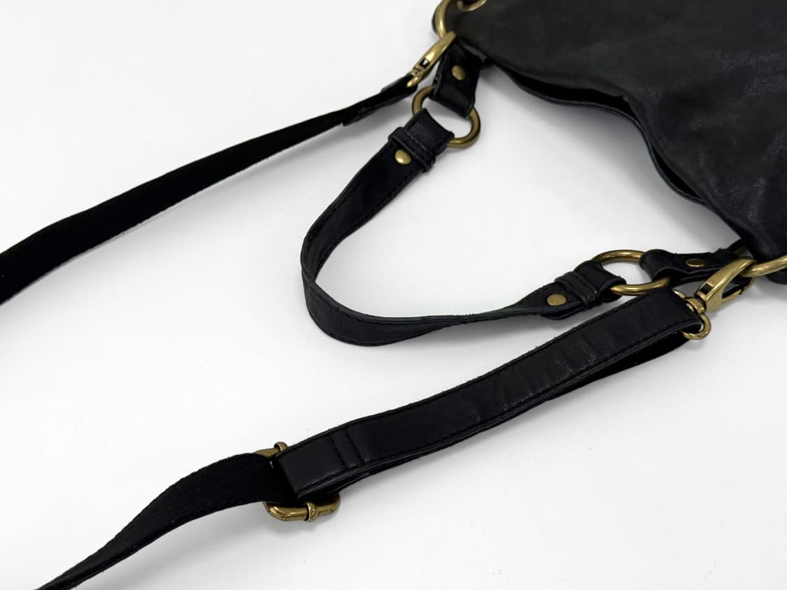FOSSIL Vintage Black Leather 2-Way BAG 상품이미지7