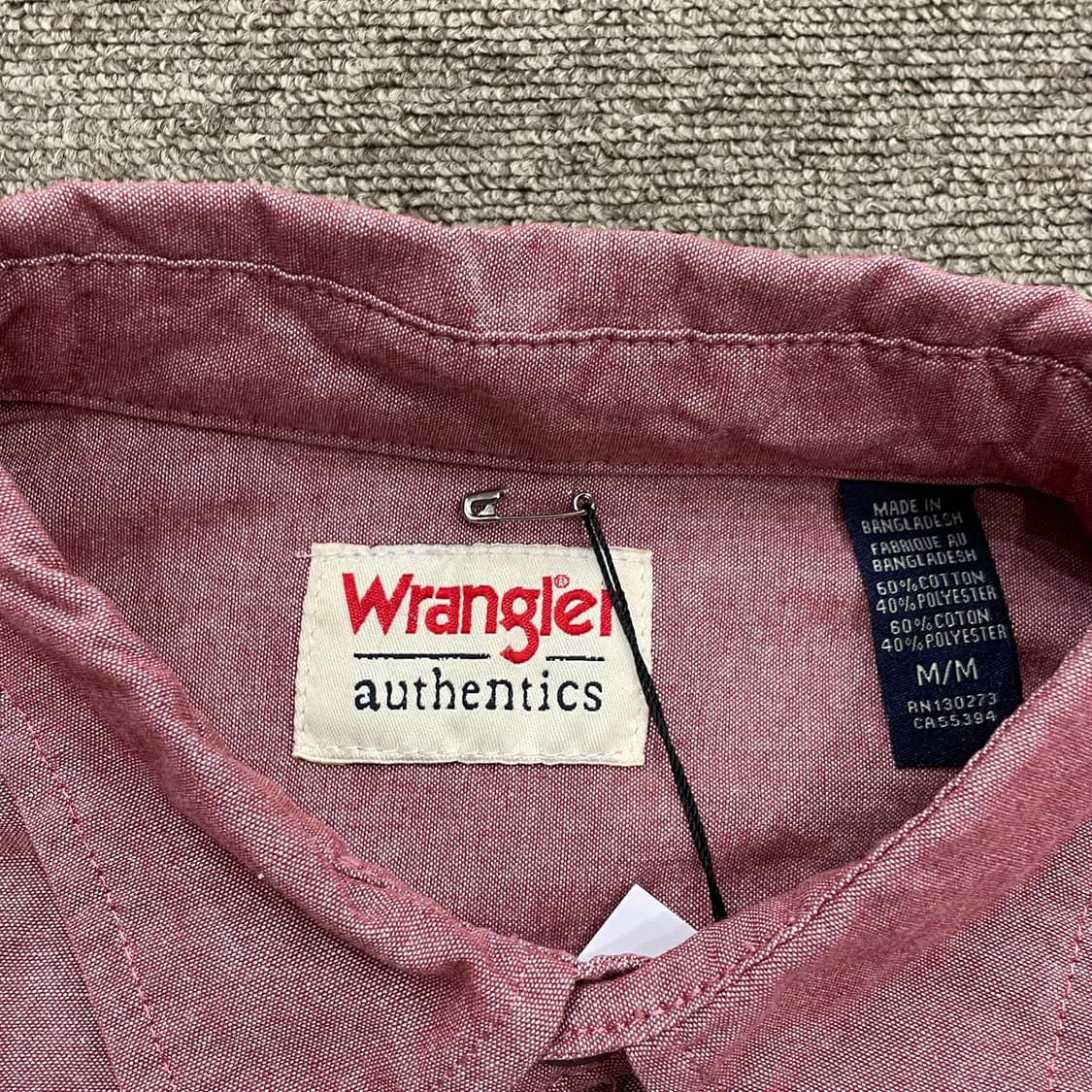 (M) Wrangler 랭글러 셔츠 상품이미지7
