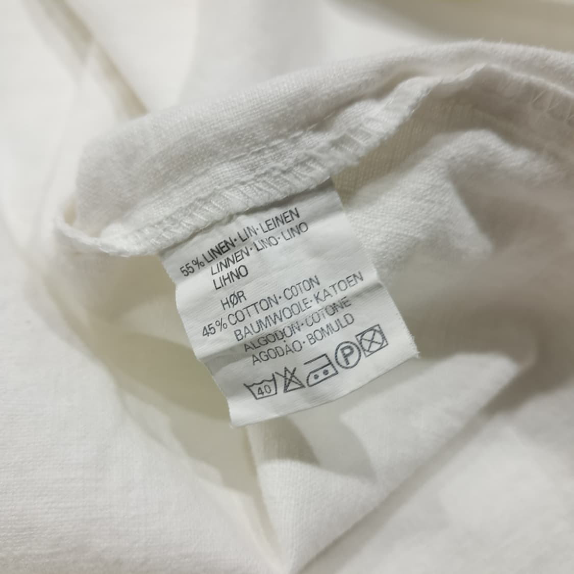 CL625 2XL Solo 90s 린넨 코튼 독일 트라흐렌 바바리안 알 상품이미지5