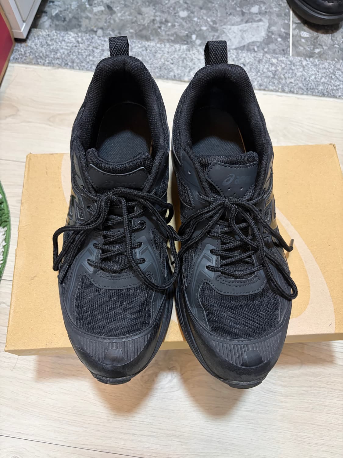 아식스 젤 벤쳐 6 쉴드 블랙 275 상품이미지2