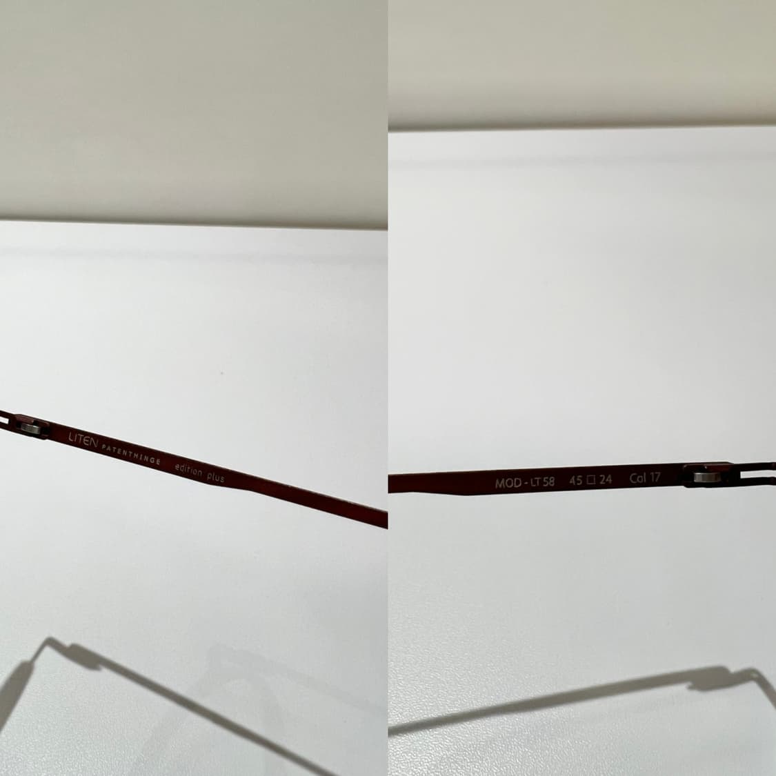 피오비노 라이텐(PIOVINO LITEN) MOD-LT58 티타늄 안경테 상품이미지8