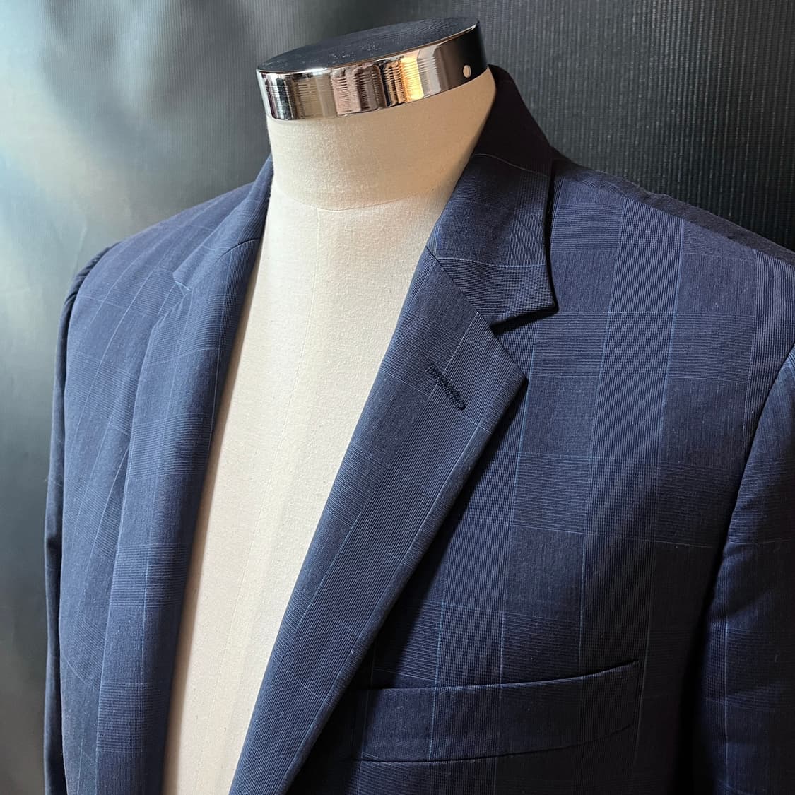 S) 폴 스미스 Made in Italy 윈도우페인 코튼 테일러드 자켓 상품이미지1