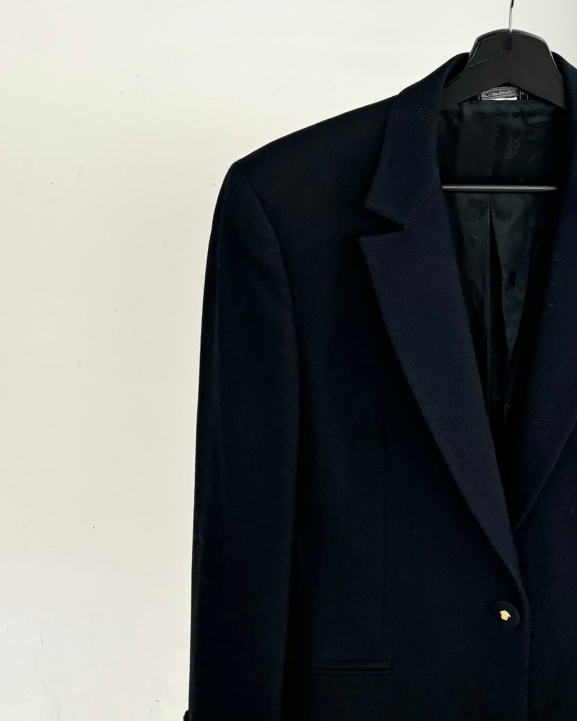 지아니 베르사체 블랙 싱글버튼 블레이저 자켓 상품이미지3