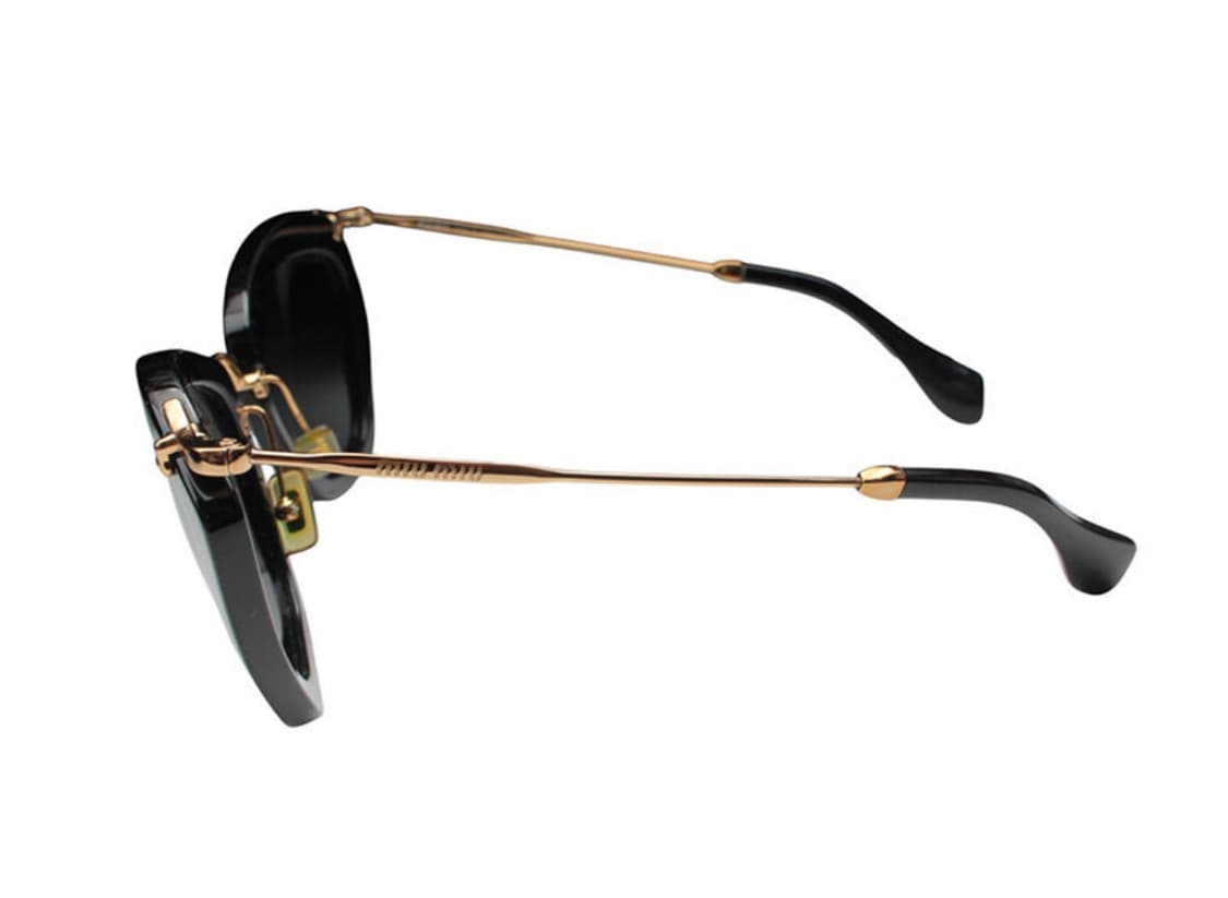 미우미우 블랙 캣아이 금장 선글라스 남녀공용 상품이미지2
