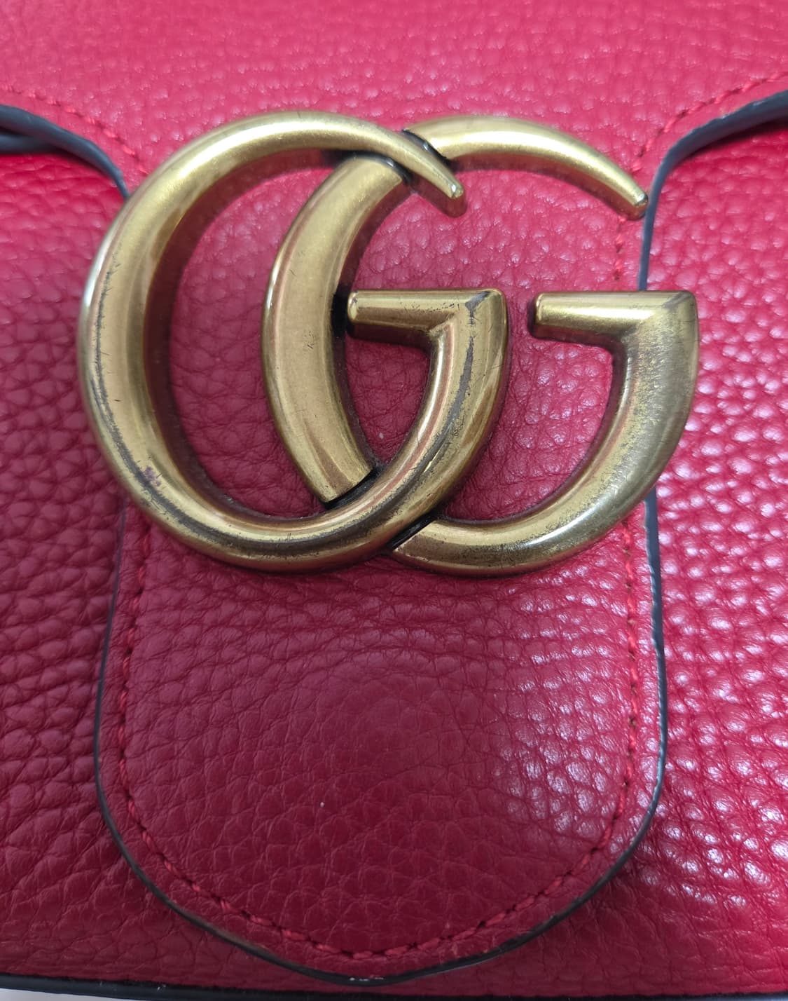 구찌 레드 마몬트 숄더백 상품이미지4