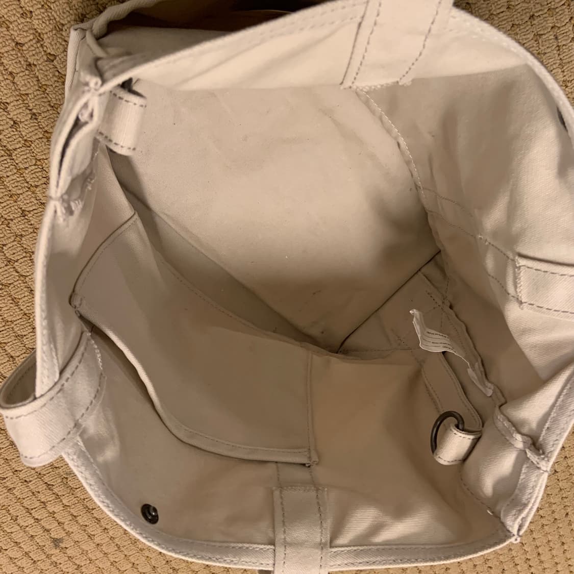 엘엘빈 캔버스 로고 토드백 상품이미지5