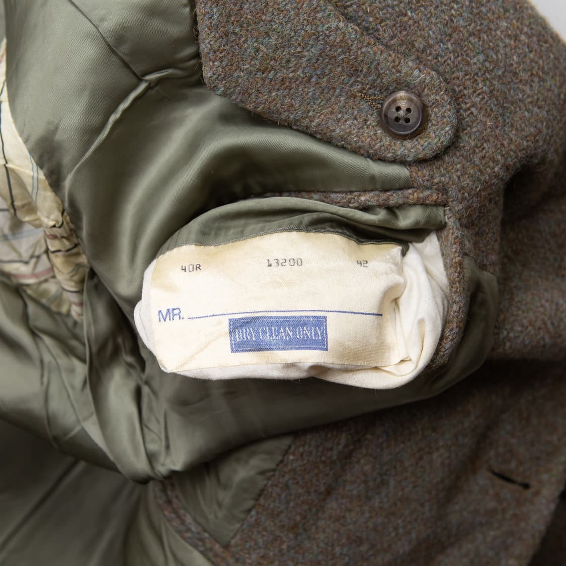 80s 폴로 랄프로렌 울 트위드 블레이저 USA made 상품이미지9