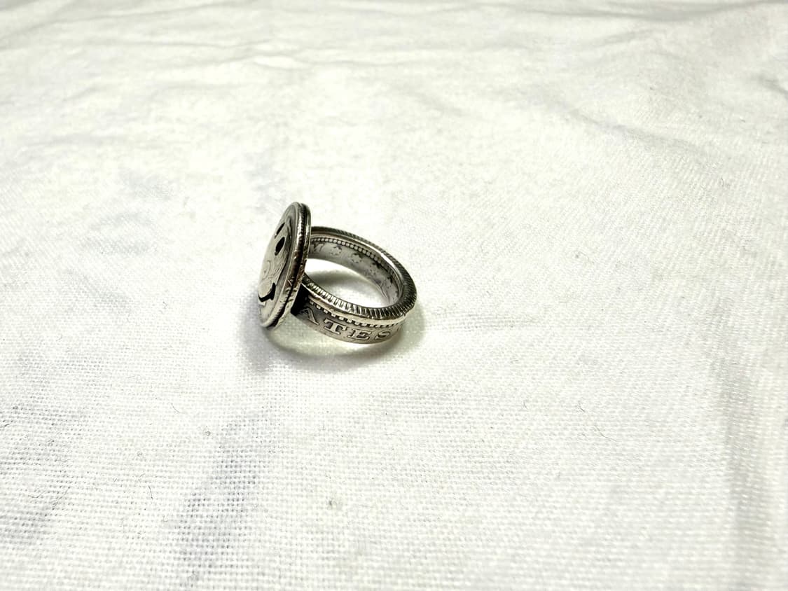 노스웍스 스마일 코인 반지 N-106 (north works) 상품이미지3