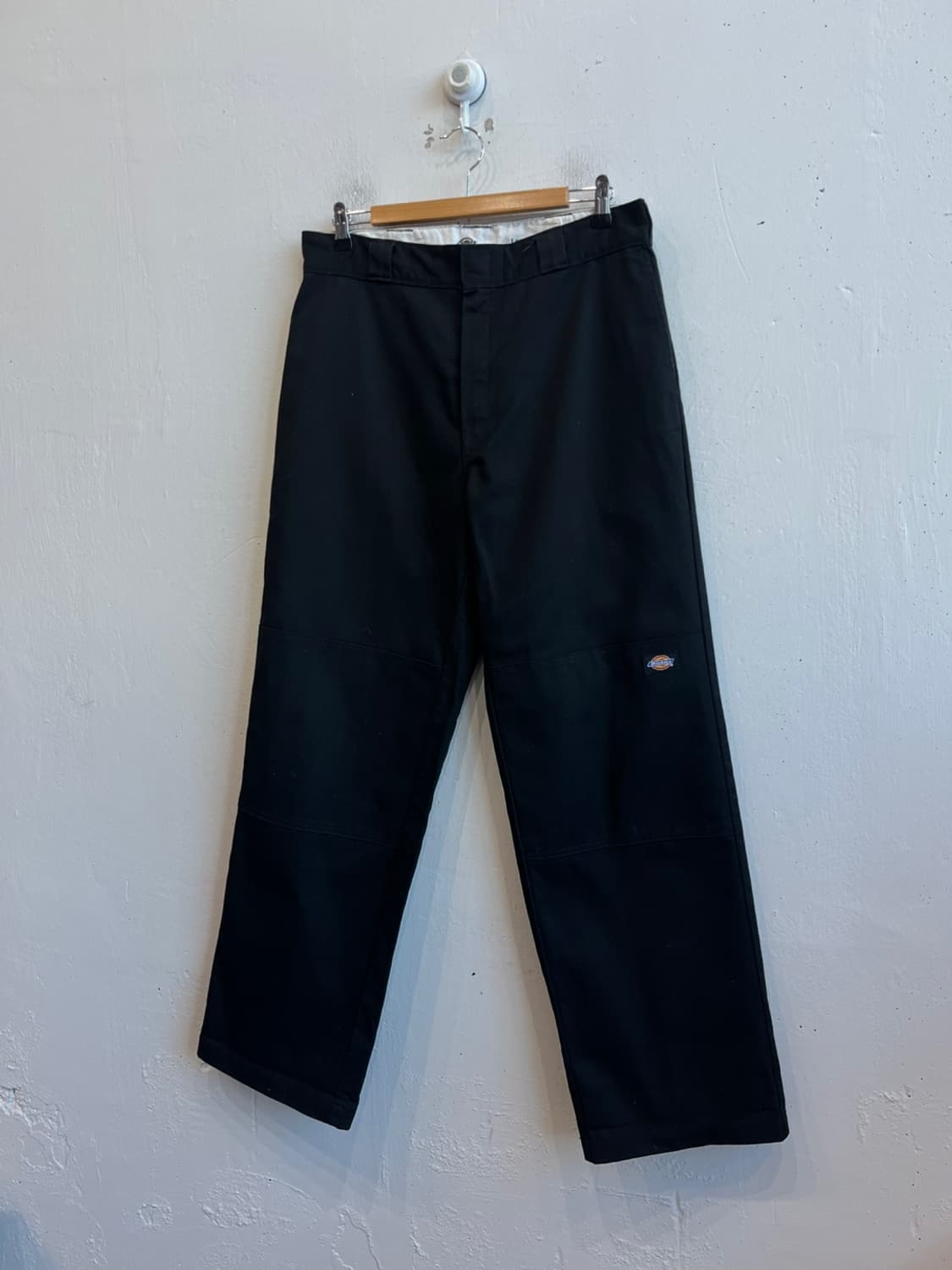 디키즈 루즈핏 더블니 워크팬츠 블랙 31 상품이미지1