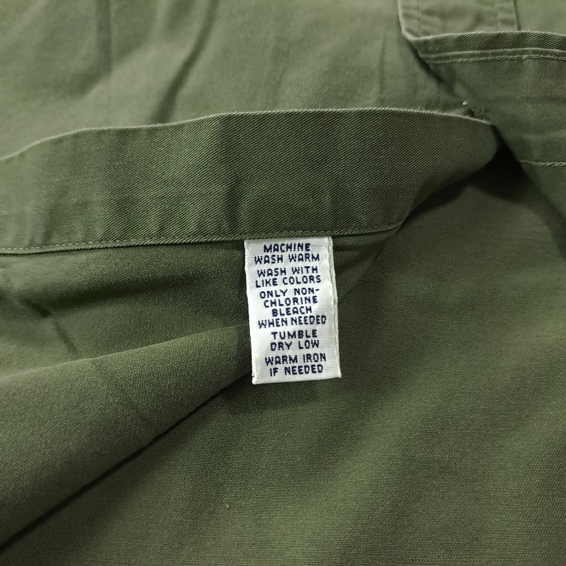 CK505 XL 폴로 00s 퍼플포니 페이디드 올리브그린 셔츠 남방 상품이미지6