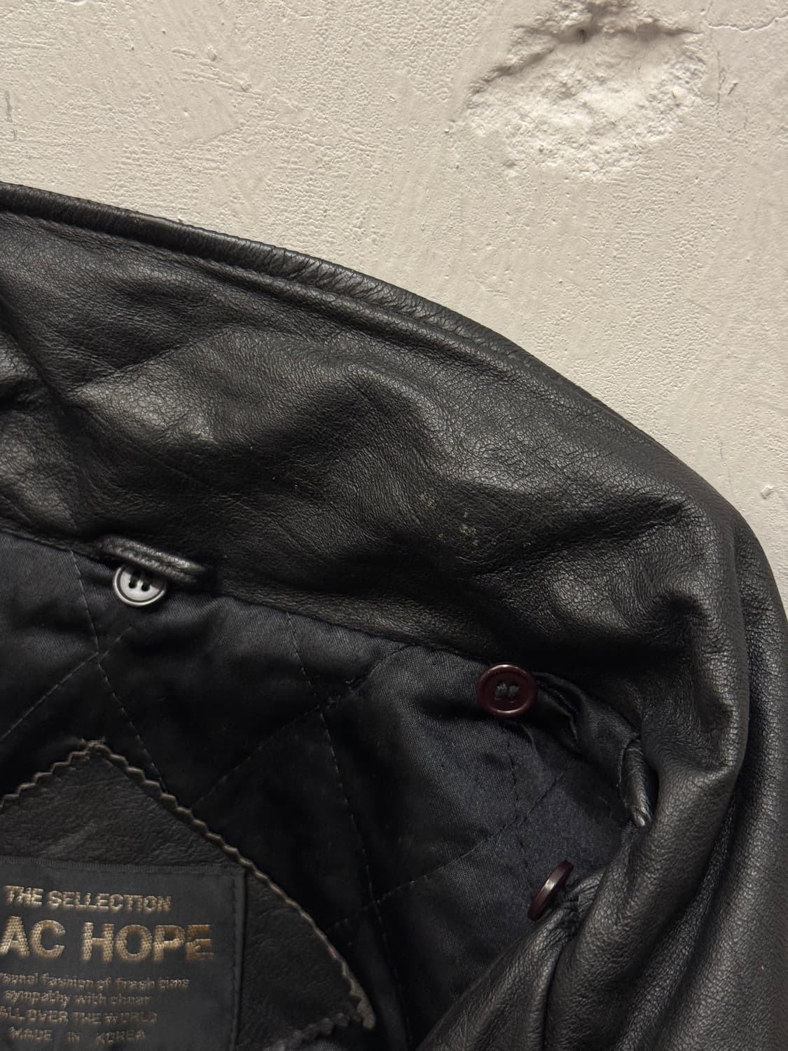 MAC HOPE Leather G-1 Flight Jacket 상품이미지8