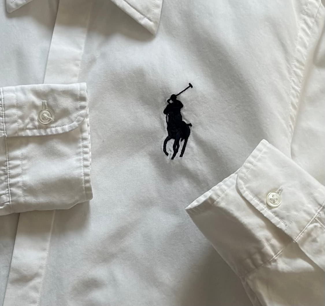 Polo 폴로랄프로렌 빅포니 화이트 셔츠 상품이미지3