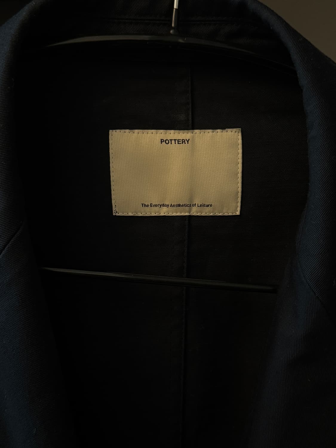 포터리 워시드 스포츠자켓 다크네이비3 상품이미지2