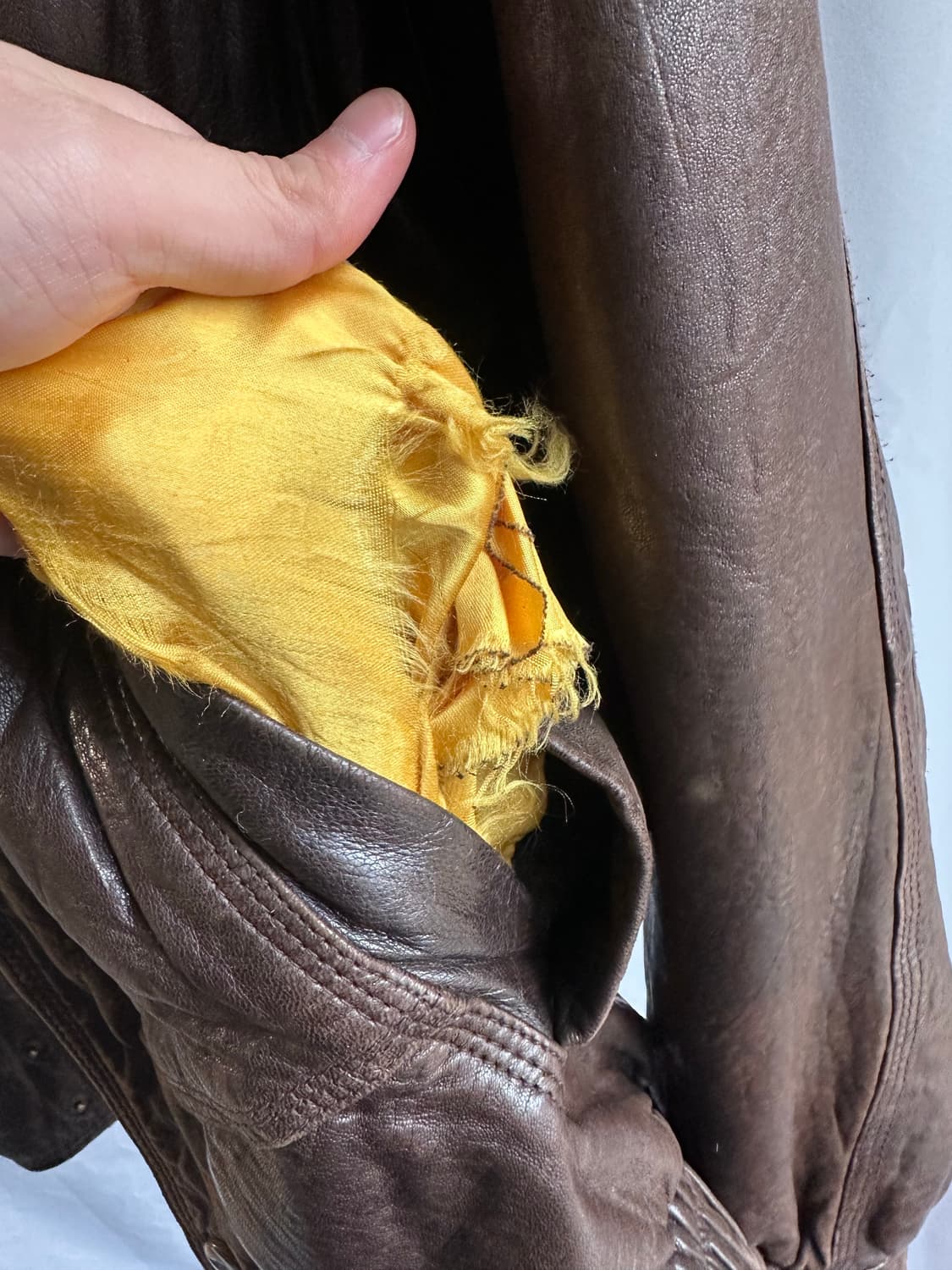 노티카 레더 자켓 상품이미지9