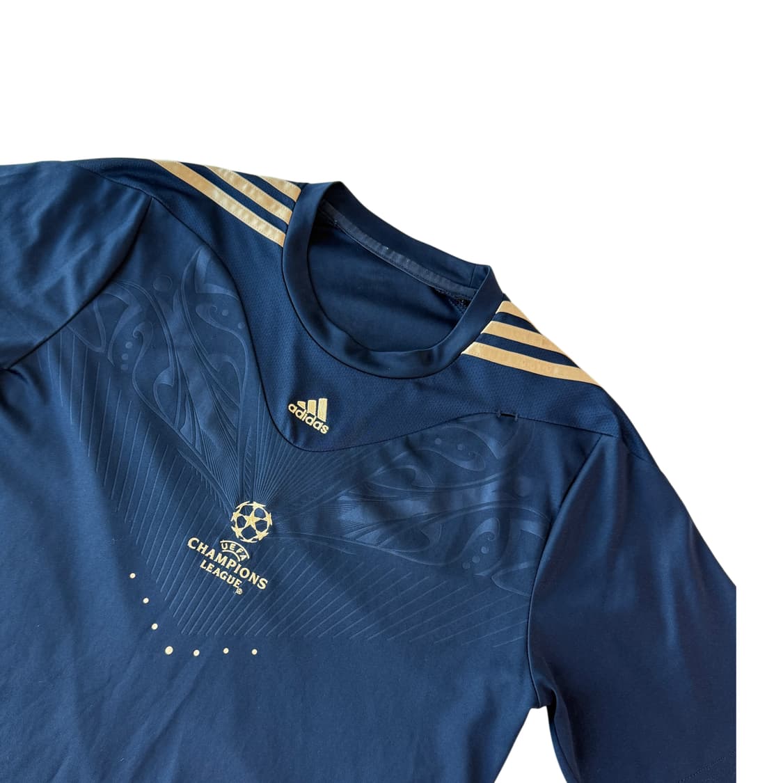 아디다스 챔피언스리그 네이비 반팔 티셔츠 L 상품이미지1