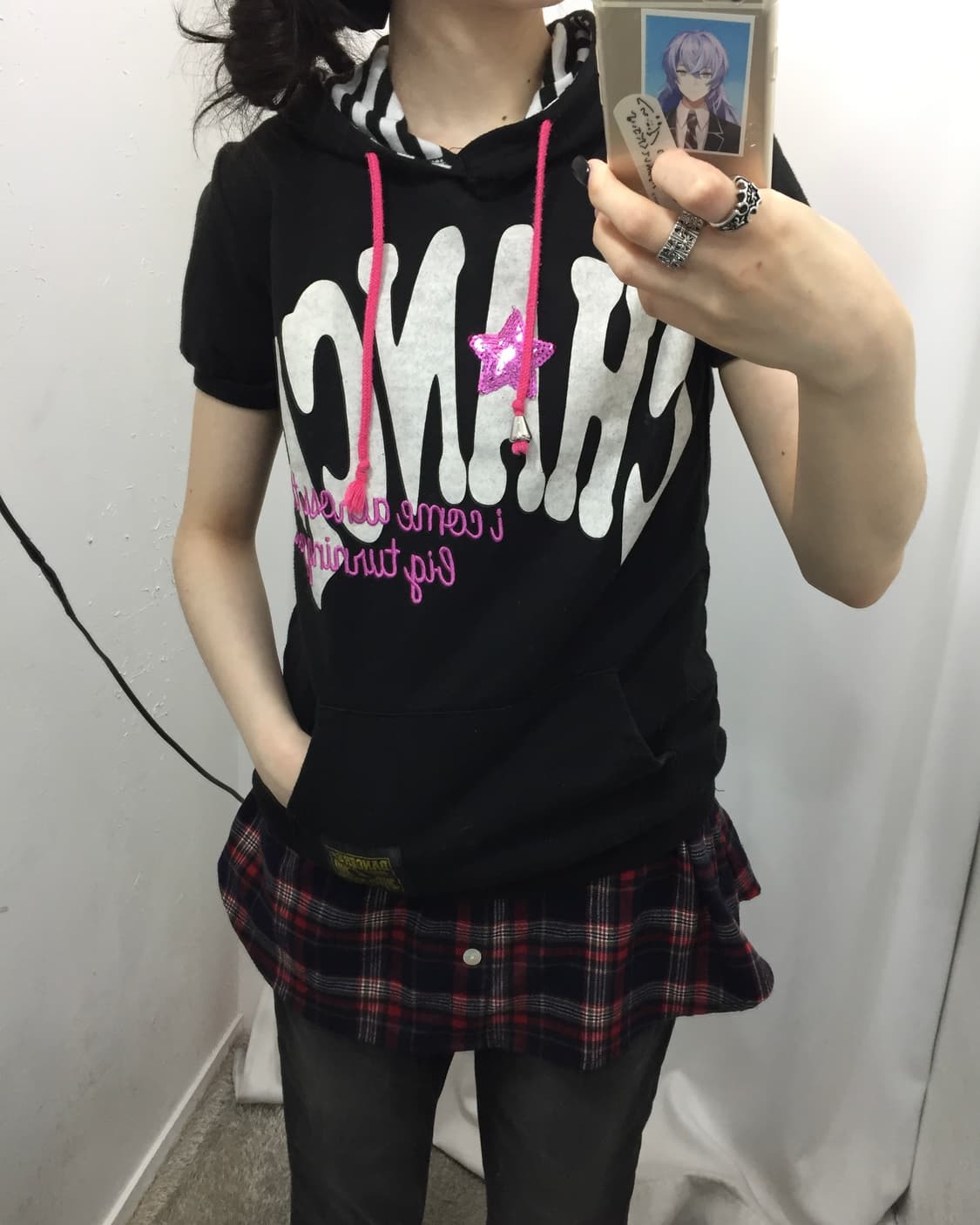 유니크 후드 코디 🩷 상품이미지1