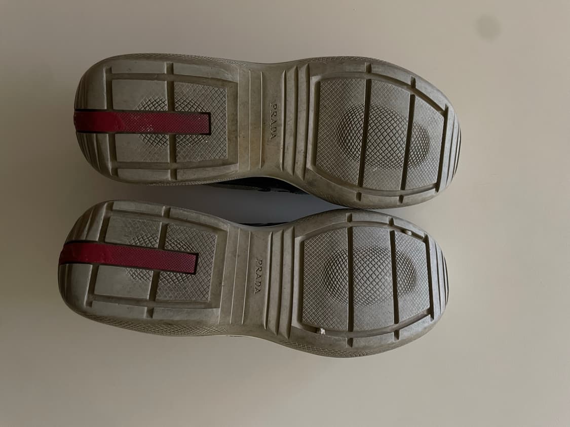 프라다 OG 아메리카컵 유광 네이비 상품이미지7