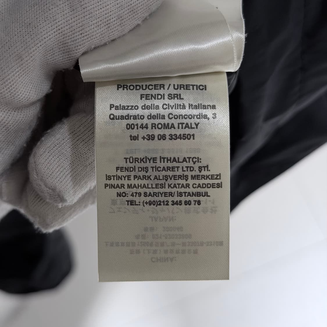 (A+/48) / 펜디 로고 바람막이 블랙 상품이미지8