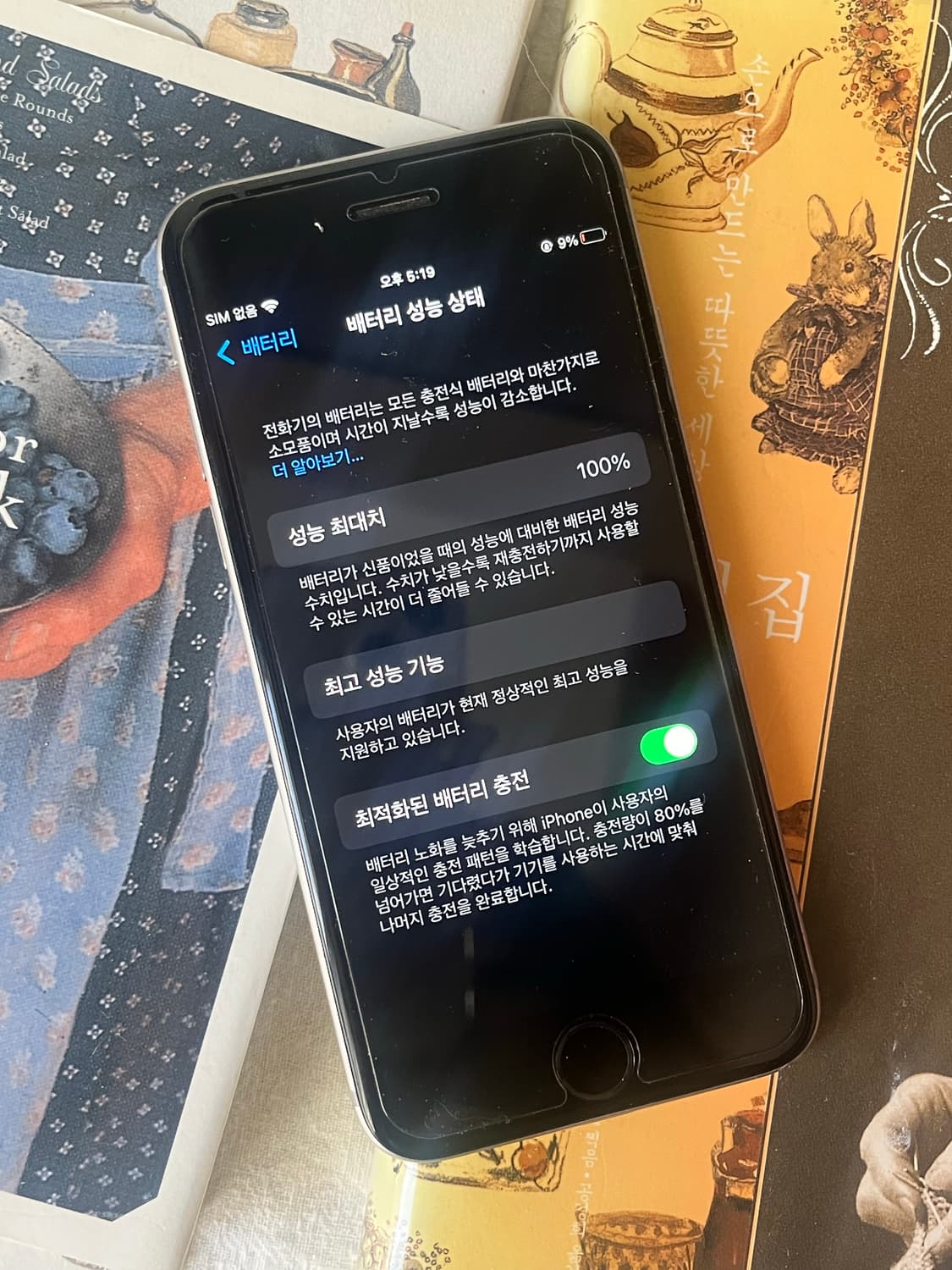 아이폰 6s 32G 스페이스그레이 배터리 100 상품이미지3