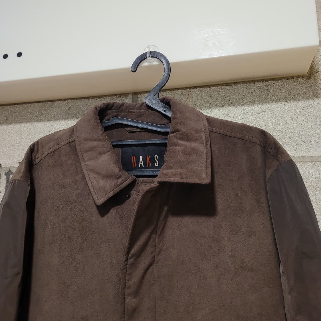 닥스 스웨이드 배색 자켓 100 상품이미지3